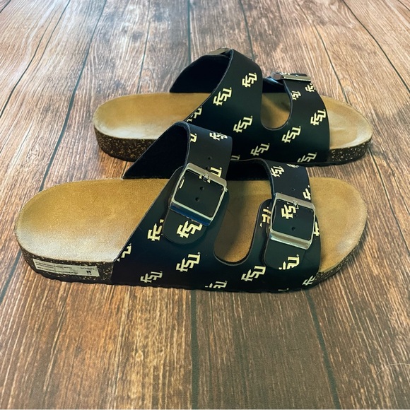 FOCO FSU Double Buckle Sandals Size M (7-8) NWOT - Picture 6 of 8